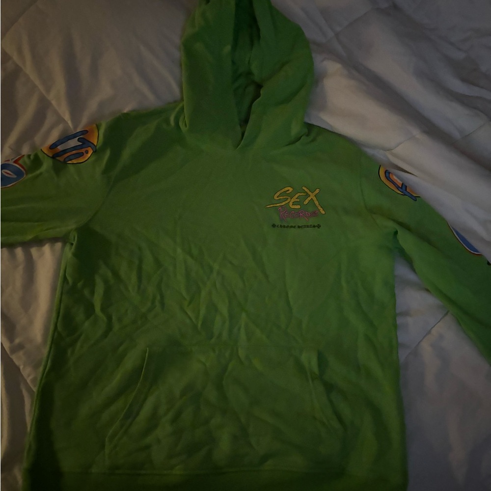 Green Graphic Hoodie